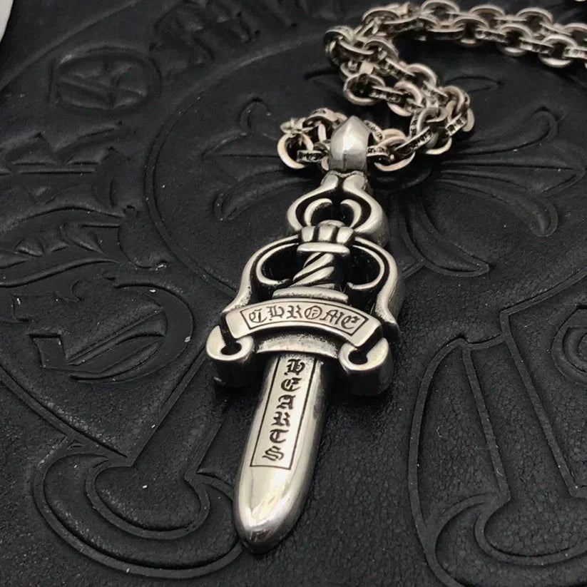 Chrome-Hearts LOGO NECKLACE -6